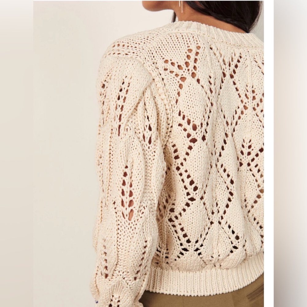 Ba&sh gorgeous Sennay cardigan pullover S - Picture 6 of 14